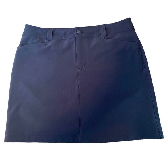 Eddie Bauer Blue Fully Lined Skort in Sz. 10 - Picture 1 of 6